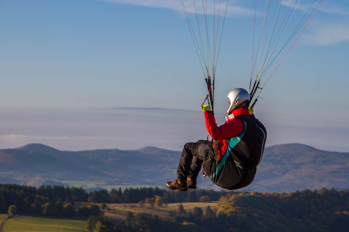 An einem Wochenende Paragliding in der Rhön selbst ausprobieren